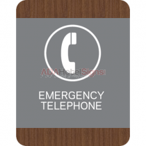 Emergency Telephone sign