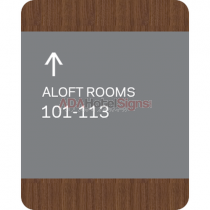 Floor Directional Sign
