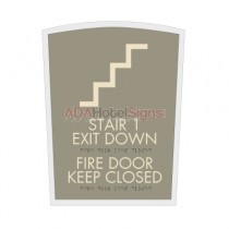 Double Tree 1 - EXIT STAIR DOWN