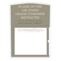 Double Tree 1 - IN CASE OF FIRE