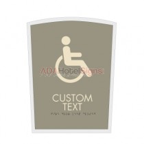Double Tree 1 - CUSTOM 2-LINE WITH SYMBOL