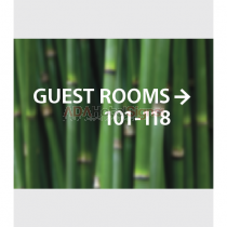 Element - Guest Room Directional Single Line