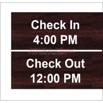 General Information Sign