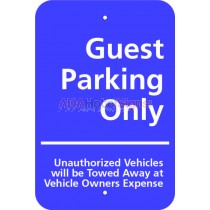 Guest Parking Only