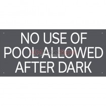 Hilton Garden Inn 2017 - No Use Of Pool After Dark (CA Compliant)