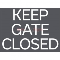 Hilton Garden Inn 2017 - Keep Gate Closed (CA Compliant)