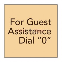 FOR GUEST ASSISTANCE