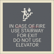 Westin 2016 - Westin In Case of Fire Signs