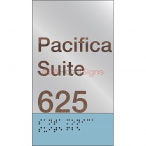 Guestroom Suite Number Sign
