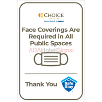 COMMITMENT TO CLEAN STYRENE SIGN ( PACK OF 5)