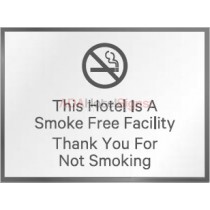 Sheraton 2016 - Sheraton Entrance No Smoking sign