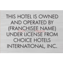 Choice Ownership Silver with Black Font