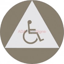 Westin - California Compliant Unisex restroom ID sign