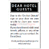 Guest Safety Card