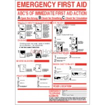 Emergency First Aid Flat Sign