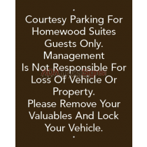 Homewood Suites - COURTESY PARKING