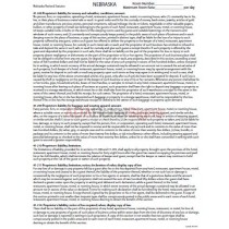 Nebraska - State Law Card Insert