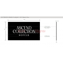 Ascend Entrance Plaque