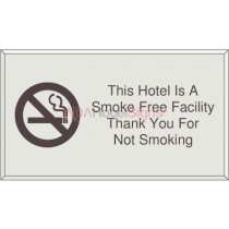 Sheraton - Elevator Cab No smoking sign