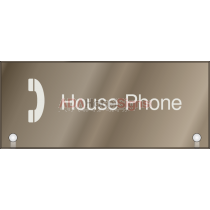 Sheraton - House phone desktop id sign
