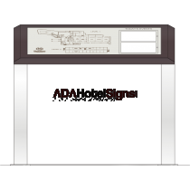 Sheraton - Information Pedestal sign