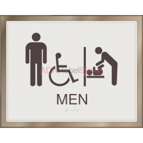 Sheraton - Men's baby changing accessible restroom