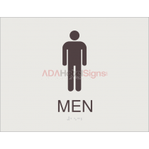 Sheraton - Men's non-accessible (BOH) sign