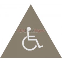 Westin - California Compliant Restroom ID signs (Men's accessible)