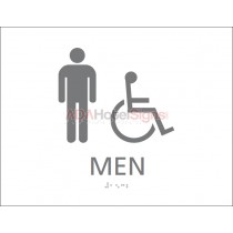 Westin - Men's accessible restroom, Westin Workout sign