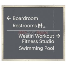 Westin 2016 - Westin Public Space Directional - Medium