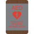 AED Identification Sign
