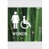 Women Accessible restroom ID sign
